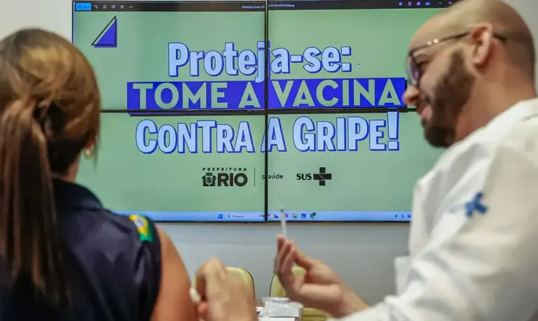 Rio começa campanha contra a gripe