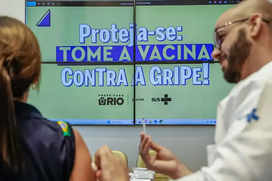 Rio começa campanha contra a gripe